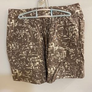 J. Crew Patterned Cotton Skirt - Size 6